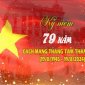 Bài tuyên truyền  chào mừng kỷ niệm 79 năm cách mạng tháng Tám và Quốc Khánh 2-9   